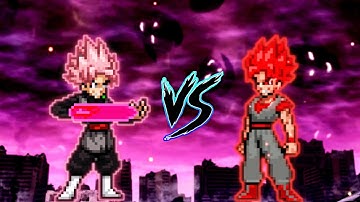 Goku Black SSR DBFZ VS Evil Goku TP in Jump Force Mugen