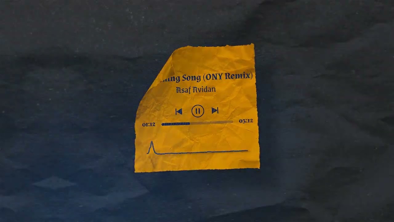 Asaf Avidan - Reckoning Song/ One Day (ONY Remix)