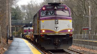 MBTA Work Trains, Extras, and Equipment Moves!