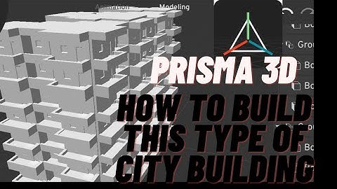 how to build/A city building in/prisma3d city/building