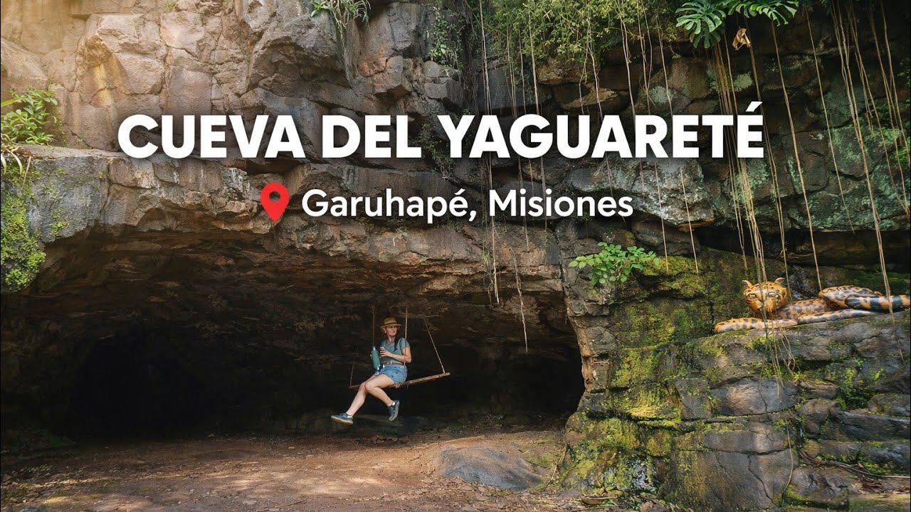 CUEVA DEL YAGUARETE Y BAÑO DE SHREK 📍Garuhape, Misiones🐆💚🍃