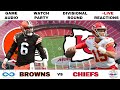 NFL DIVISIONAL ROUND: Cleveland Browns vs Kansas City Chiefs