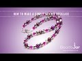 How to make a simple beaded necklace | Swarovski