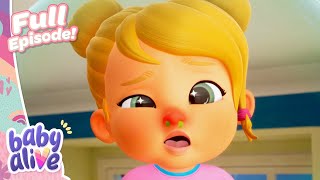 Poor Baby Lulu is Sick!  Baby Alive Official  Family Kids Cartoons