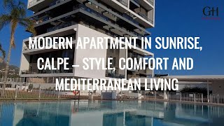Modern Apartment in SunRise, Calpe – Style, Comfort, and Mediterranean Living