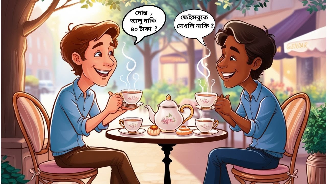 বন্ধুর নিউ বিজনেস প্ল্যানিং।। funny cartoon video 2024