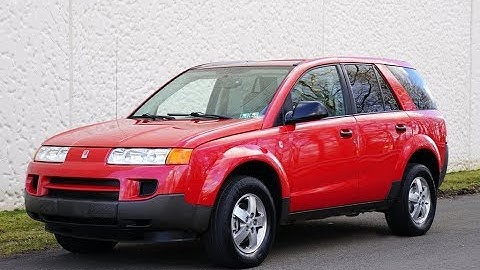 2005 Saturn Vue 5-Speed Manual Red