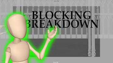 Character Animation Workflow Passes Blocking/Breakdown