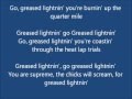 Greased Lightning - lyrics