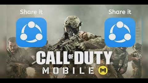 How to Share and Install Call Of Duty Mobile Game Through Shareit