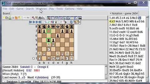 Learn Chess Openings with SCID Database  | Chess Moves