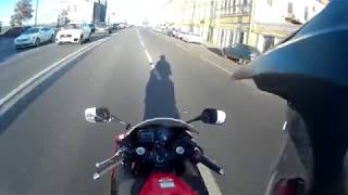 Последняя поездка в сезоне 2к18 на Honda cbr 600 F4i