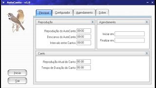 Programa para encarte de pássaros (Tutorial AutoCanto) screenshot 3