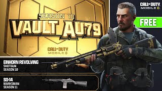 Free? Victor Reznov Skin & New Battle Pass Guns Revealed | COD Mobile Update Season 10 Vault AU79