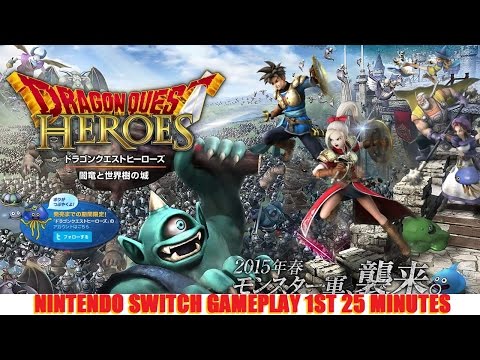 Dragon Quest Heroes Nintendo Switch Gameplay: 1st 25 Minutes Including  Boss Fight!