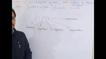 integration by parts | calculus by Thomas | exercise 8.2