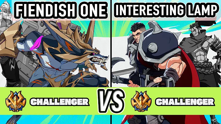 2XKO ▰ Fiendish One (Warwick / Braum) vs Interesting Lamp (Darius / Yasuo) ▰ High Level Gameplay