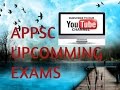 APPSC UPCOMING EXAMS GROUPS