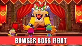 Bowser Boss Fight Mario Luigi Brothership How To Beat Bowser