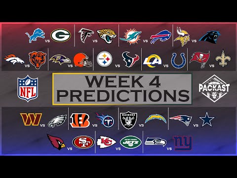 nfl week 4 predictions 2022 espn