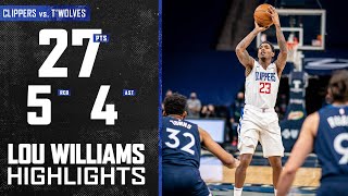 Lou Williams (27 PTS) Becomes Radioactive vs. Minnesota Timberwolves | LA Clippers