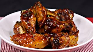 Air Fried HOT Honey Wings Recipe