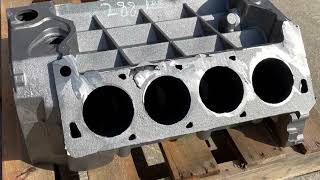 TrackBoss Performance Products Aluminum and Cast Iron 351 Cleveland Blocks.  Inside Look