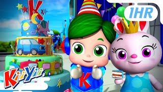 Happy Birthday + More | Party | Best of KiiYii | Playtime | Kids Songs | Play and Sing with KiiYii