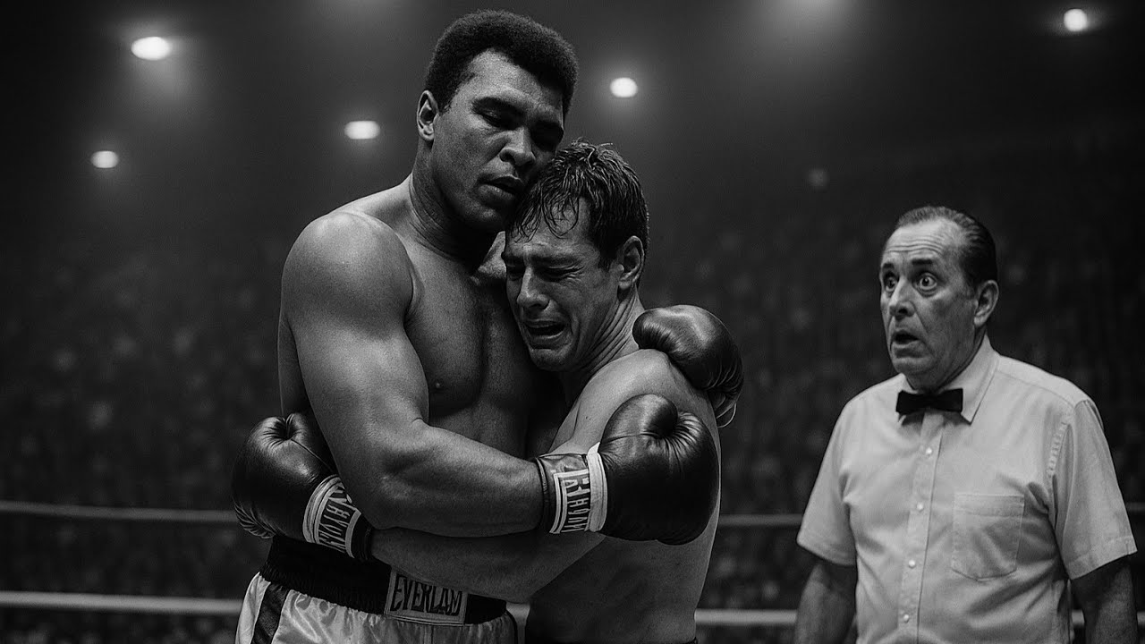 Muhammad Ali STOPPED His Own Fight for Crying Opponent   What He Whispered Will Break Your Heart