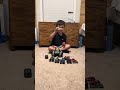 Luxy’s monster truck collection!