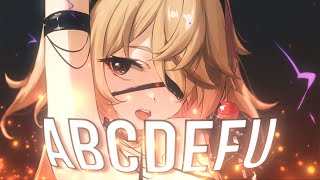 Nightcore - abcdefu (Lyrics) (Sped up)