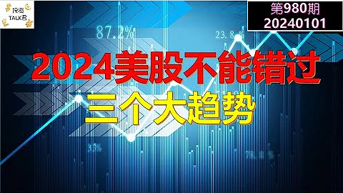 ✨【投資TALK君980期】2024美股不能錯過的三個大趨勢✨20240101#NFP#通脹#美股#美聯儲#經濟#CPI#美國房價 - 天天要聞
