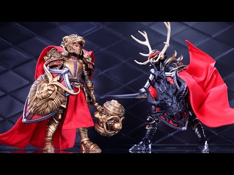 角外れ】Mythic Legions Gorgo ＆ Attila【箱ダメ】 角外れ