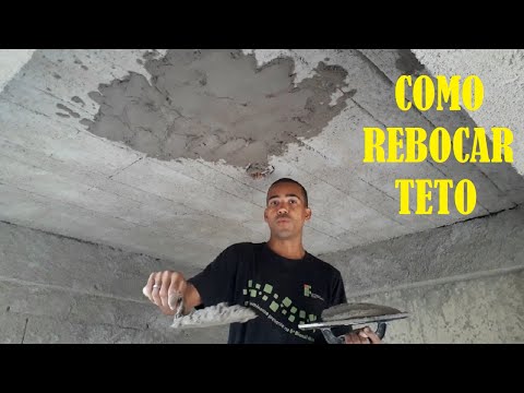 Vídeo: Reboco De Teto: Como Rebocar Com As Próprias Mãos, Métodos E Tecnologia De Aplicação