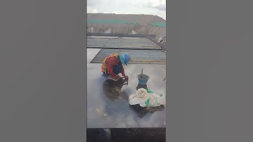 apply fly wood for slab formwork #civilknowledgecambodia #construction #shorts