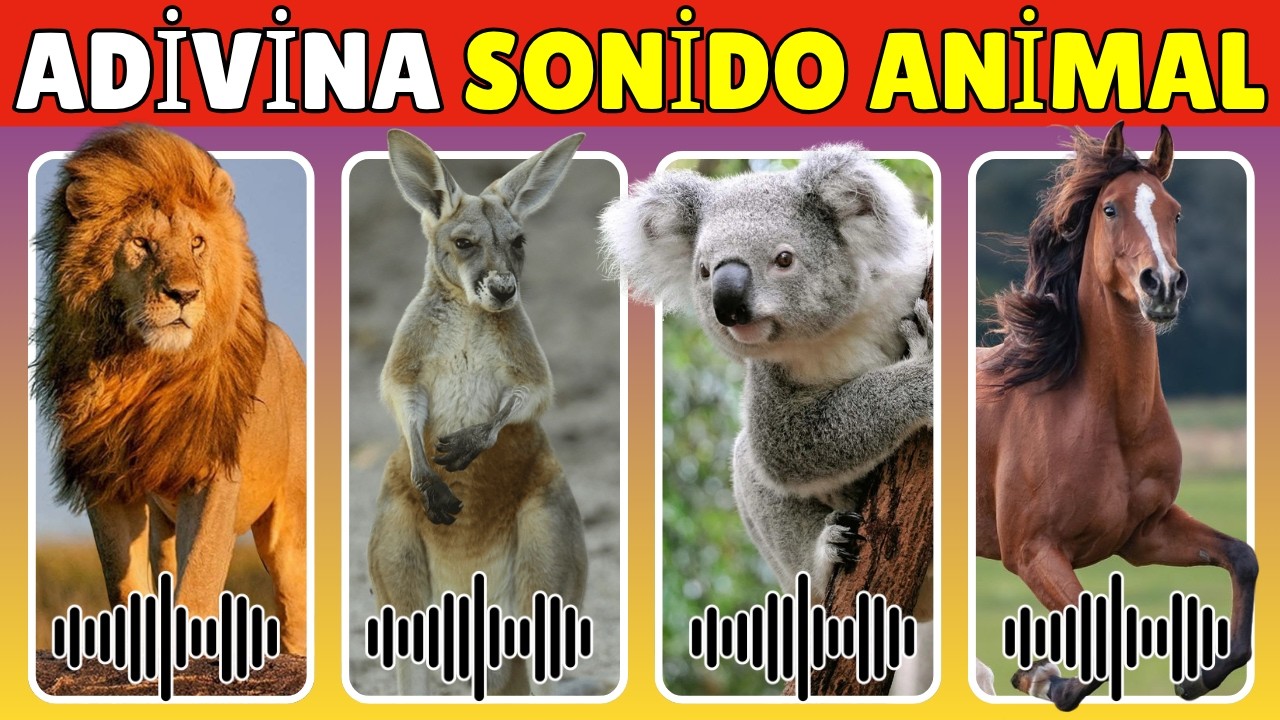 🔊🐾 Adivina el Animal por su SONIDO 😱 ¡Nivel Imposible! - YouTube