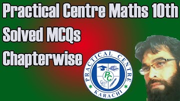 Practical Centre Chapterwise Solved MCQs Maths 10th