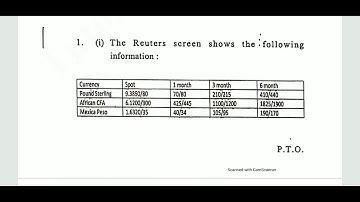Multinational Business Finance, Bachelor of Management Studies(BMS)  CBCS, Previous Question paper
