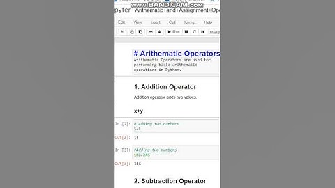 Python Arithmetic Operators - Addition Operator #Shorts