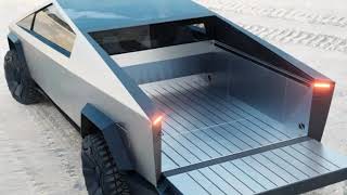 ... , tesla's new $39,900 cybertruck pickup, seat six people,
ultra-hard 30x cold-rolled stainless steel" and "ar...