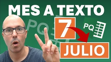 ✅  MES EN NÚMERO A NOMBRE DEL MES EN TEXTO en #powerquery