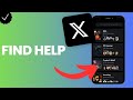 How to find help in X?