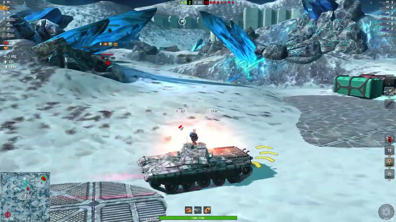 GRAWIDZENIE z czołgiem 