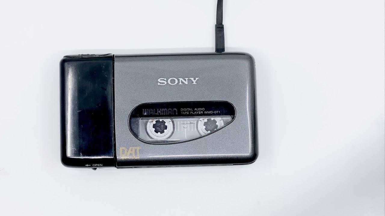 Sony Walkman WMD-DT1 DAT Player - YouTube