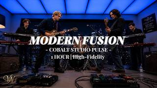 🌃 Cobalt Studio Pulse - High-Fidelity Modern Fusion Jazz for Focus | 1 Hour Mix ✨