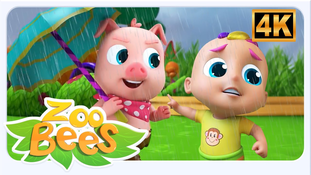 Pioggia Pioggia Vai Via | Di più Canzone Prescolare Per i Bambini - Zoobees
