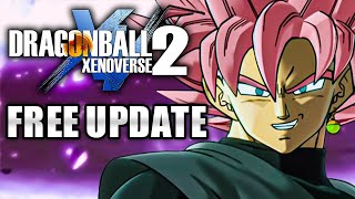 NEW FREE SUPER SAIYAN ROSE UPDATE! - Dragon Ball Xenoverse 2 DLC