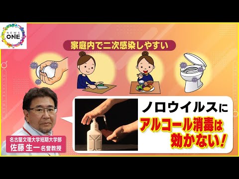 アルコール消毒は効かない…冬に出やすい「ノロウイルス」は夏も要注意 食中毒対策は