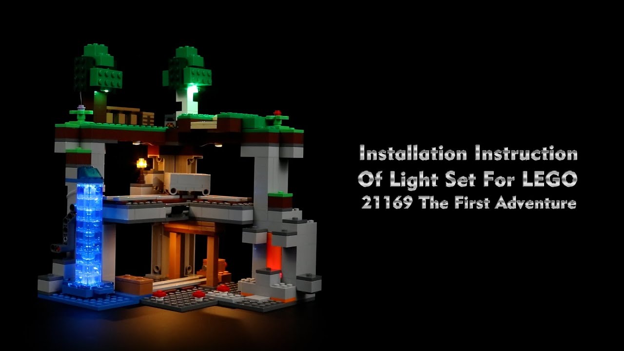 Installation Instruction Of Light Set For LEGO 21169 The First Adventure. 