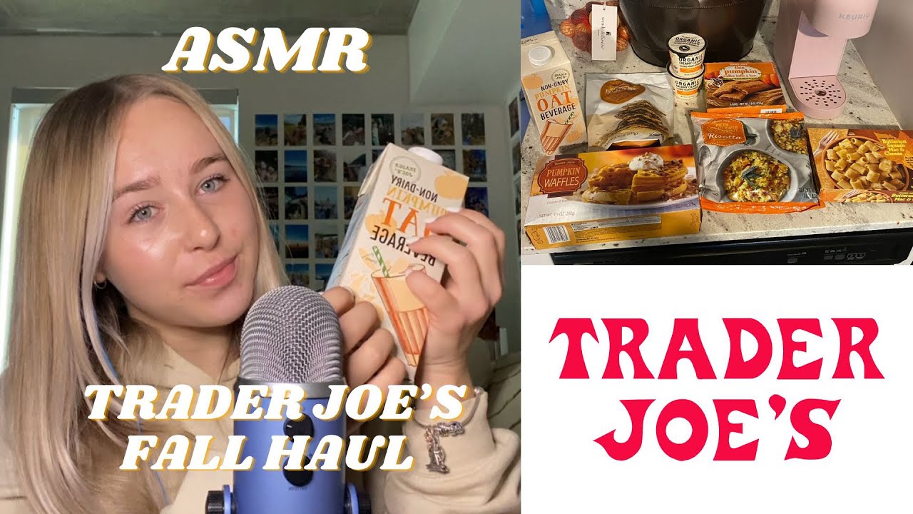 ASMR | TRADER JOE’S FALL HAUL